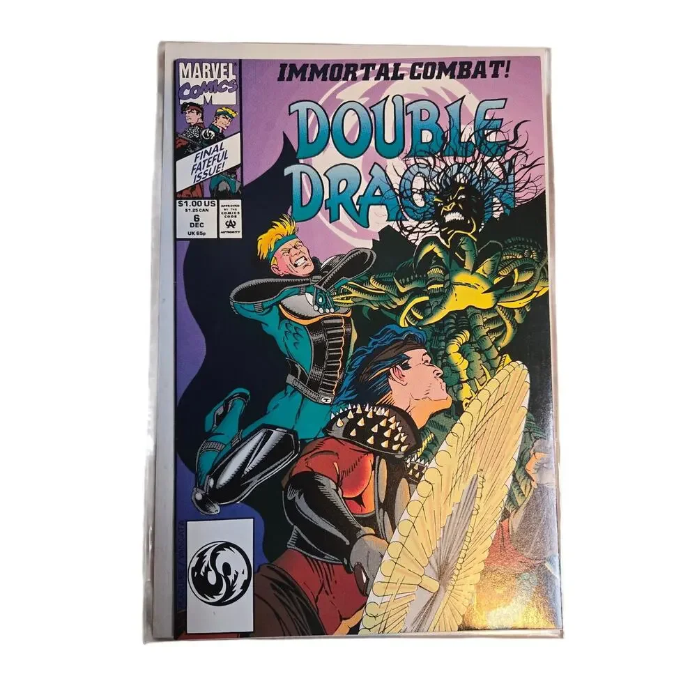 Double Dragon #1-6 Complete Set Marvel Comics 1991 Video Game Comic Series